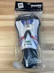 NOS Diadora Monza White Soccer Shinguards Size Large