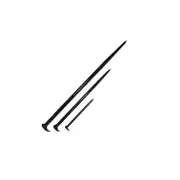 SP Tools 3Pcs Pry Bar Set - Rolling Head Include 150mm 300mm 460mm Cr-V Steel
