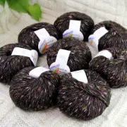 Sale 8BallsX50g Fluffy Soft Colorful Velvet Rugs Shawls Blankets Crochet Yarn 13