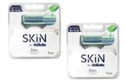 SKIN BY GILLETTE PK8 EXFOLIATING BLADES