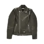 [MARNI] MARNI Vintage effect leather biker jacket Kids 12Y 12Y Black