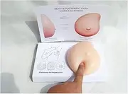 Silicone Breast Model, Breast with Cancer Anatomical Model, Pathological Lumps Breast Self Test Manikins for Doctor-Patient Communication, Medical Student Teaching