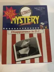 Ultimate Mystery Disappearance In D.C. A Party Game 1995 Sandpiper Creations