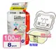 日本 利其爾 Richell - 981078 卡通型離乳食分裝盒 - 100ML*8入裝 (微波食品保鮮盒)