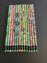 14 Vintage #2 Looney Tunes Pencils 1997 Bugs Buddy Daffy Duck Taz Tweety Dixon