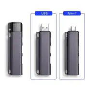 USB C Hub/USB Hub Multiports Expander 4Ports USB Splitters for Data Transmission