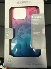 Incipio Forme Protective MagSafe phone case for iPhone 15 Pro Max Eternal Spring