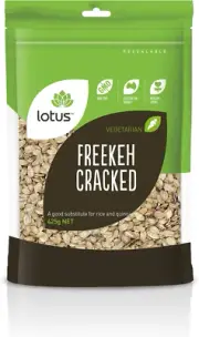 Lotus Cracked Freekeh 425 G, 425 G