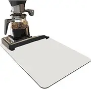 New Kitchen Super Absorbent Draining Mat, Foldable Dish Drying Mat, Draining Mat for Kitchen Sink, Coffee Bar Mat Spill Mat, No Water Marks Coffee Mat /84(White,50x60cm)