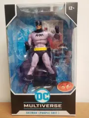 McFarlane DC Multiverse BATMAN PURPLE SUIT RED PLATINUM Edition Chase New INHAND