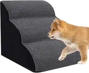 Small Dog Steps | 3 Tiers Dog Ramp Waterproof for Couch,Space-Saving Pet Supplies, Ramp for Small Injured Short-Leg Puppy