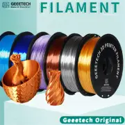1KG Geeetech Shiny Silk PLA Filament For 3D Printer 1.75mm Glossy Silky Color AU