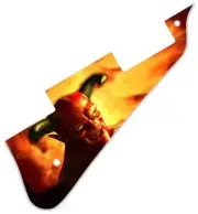Pickguard Pick Guard Compatible with Gibson LP Guitar Demon Glare