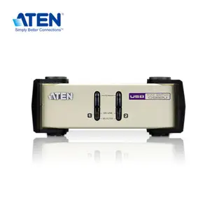 ATEN CS82U 2埠PS/2-USB VGA KVM多電腦切換器【預購】