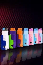 Set of 7 Fidget Lighter, Windproof lighter