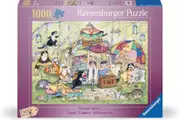 Ravensburger - Crazy Cats Lazy Summer Afternoon - Jigsaw Puzzle 100pc