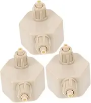 VICASKY 3pcs Aquarium Generator Bottle Cover Carbon Dioxide Reactor Cap Efficient Sealing for -Term Storage and Multi-Standard Compatibility