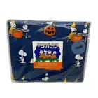 Berkshire Peanuts Snoopy Pumpkin Halloween Twin Size Bedsheet Set Woodstock