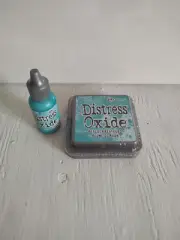 Tim Holtz Distress Oxide Peacock Feathers Ink Pad & Reinker