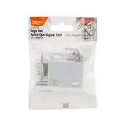 Taskmaster 38mm White Push To Open Magnetic Door Catch