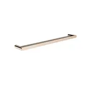 MEIR Curvae Single Towel Rail - 600mm - Champagne
