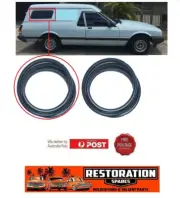 FORD FALCON XD XE XF XG XH PANEL VAN TRADESMAN rear only SIDE WINDOW SEALS X 2 (for: Ford)