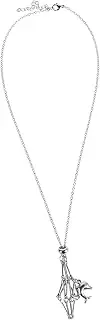 [WEKAMOS] Adjustable Chain Length Crystal Cage Necklace Natural Stone Holder for Men Women