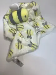 Dreamgro Bee Security Blanket Buddy Blankie Soft Plush Baby Lovey Dream Gro Rare