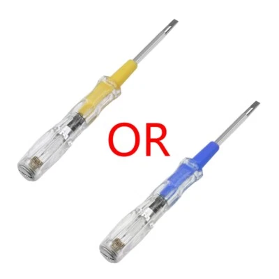 Electrician Test Pen Double-ended Dual-purpose Cross-head Flat-blade Screwdriver