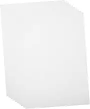 KALLORY 50 Sheets A4 Double-Sided Thick Printer Paper Blank Paper Sheets for DIY Craft Office Use Portable Lightweight