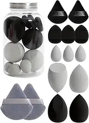 [Generic] Makeup Puff | Makeup Puff Sponge Set | Portable Sponge Facial Makeup Tools Blender Sponges for Powder Foundation