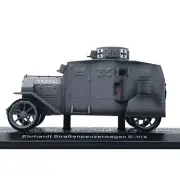 WWI German Ehrhardt EV4 Armored Car Tank Prototype Military Model 1/43 New