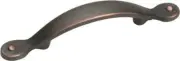 CASE 25 Amerock Inspirations BP1590ORB 3" Cabinet Drawer Pulls Oil Rubbed Bronze