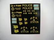 Pittsburgh Pennsylvania Police Car Decals OLD OLD SCHOOL 1:43