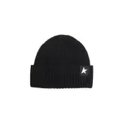 [Golden Goose] Golden Goose-Black Wool Star Beanie-Uomo L STAND