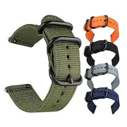 Watch Band for Polar Vantage M / M2, Grit X / X Pro Fabric Nylon Replacement Strap 22mm Sport Band Wristband