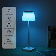 Neoglint RGB+CCT Table Lamp Colorful Desk Light Touch Control Bedside Lamp R FFG