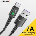 XIAOMI MI SAMSUNG 7A USB C 型電纜線適用於三星 S22 S20 小米米 12 手機快速充電 U