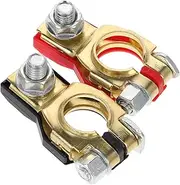 CHICAMPERA Positive Battery Terminal Connectors Pure Clamps for Auto Truck Motorcycle Protective Cover Design Quick Installation Stylish Japanese Inspired Appearance