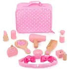 Bigjigs Toys Wooden Kids Vanity Case - 11 Piece Vanity Kit & Accesso (US IMPORT)