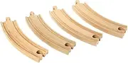 BRIO - Large Curved Tracks 4 Pieces