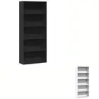 Bookcase Freestanding Bookshelf Cabinet Living Room Engineered Wood vidaXL