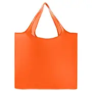 Reusable Grocery Bags, 1Pcs Washable Shopping Totes with Handles (Orange)