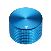 Stereo Knob, 25*6*15.5 mm Aluminium Alloy, Volume Control Knobs, Blue