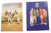 One Direction (1D) 2 Folder Set (Outdoor Fun, Boys on Blue)