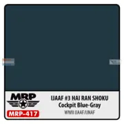 MRP417 MRP/Mr Paint - IJAAF #3 Hai Ran Shoku (Cockpit Blue-Grey) 30ml (for