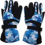 [Yardwe] Warm Winter Gloves for Men Women Waterproof Touchscreen Ski Gloves Windproof Thermal Insulation for Outdoor Activities