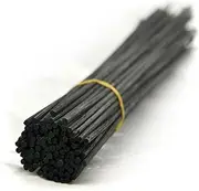 100 Pieces 3mm Rattan Reed Diffuser Replacement Refill Sticks (30cm*3mm, Black)
