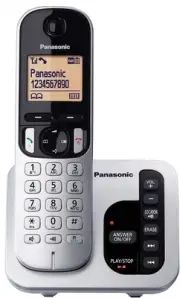 Panasonic DECT Cordless Phone with Answering Machine and 1 Handset
