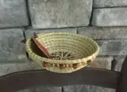 Sweetgrass French Knot Bread Bowl Basket